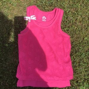 Pink tank top